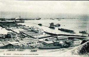 Oran- 158- travail sur les quais